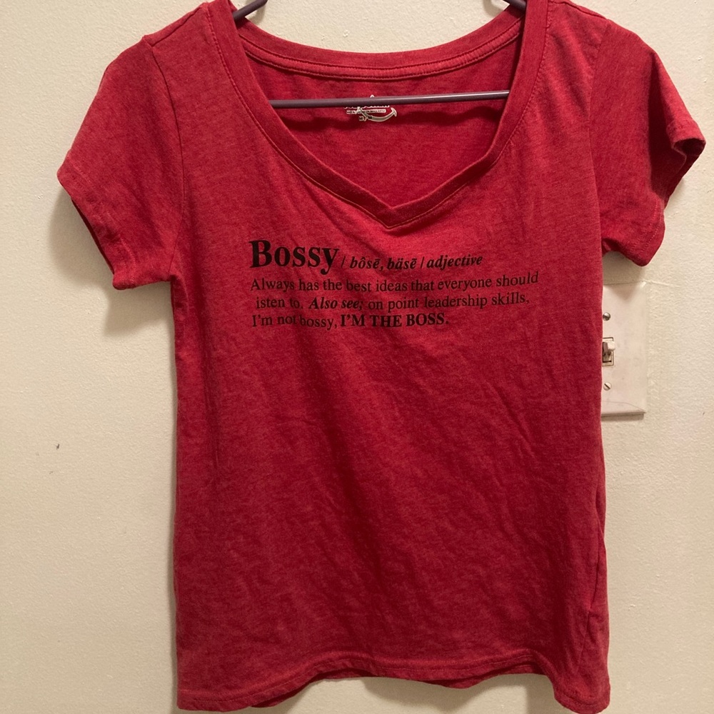 Bossy T shirt M